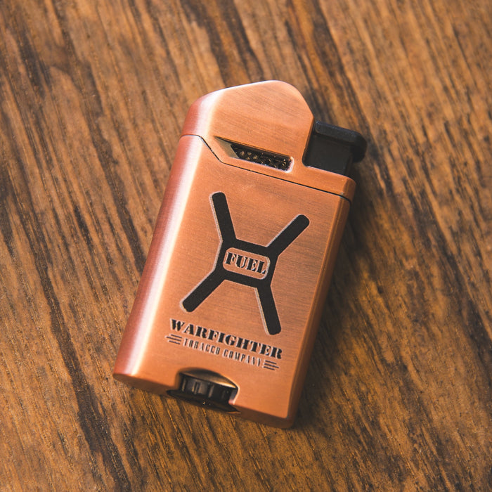 Warfighter Copper Fuel Can Flat Flame Lighter