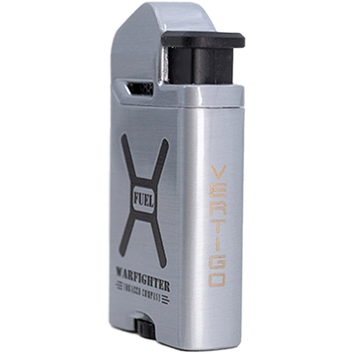 Warfighter Silver Fuel Can Flat Flame Lighter