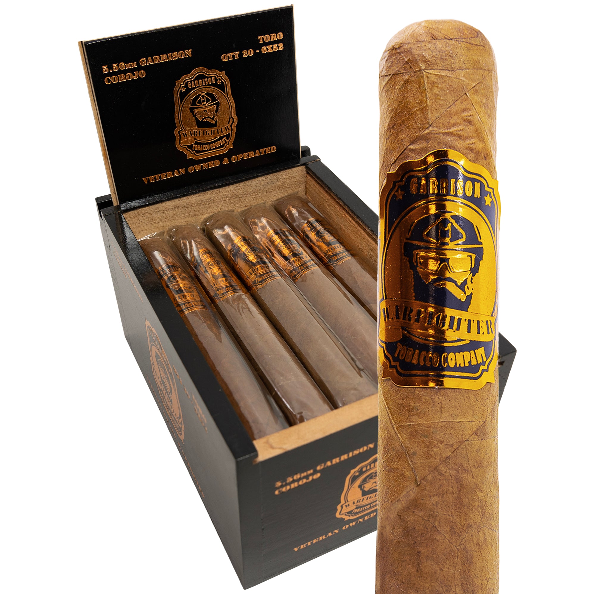 Aged Garrison Corojo Lancero 7x38 — Warfighter Tobacco