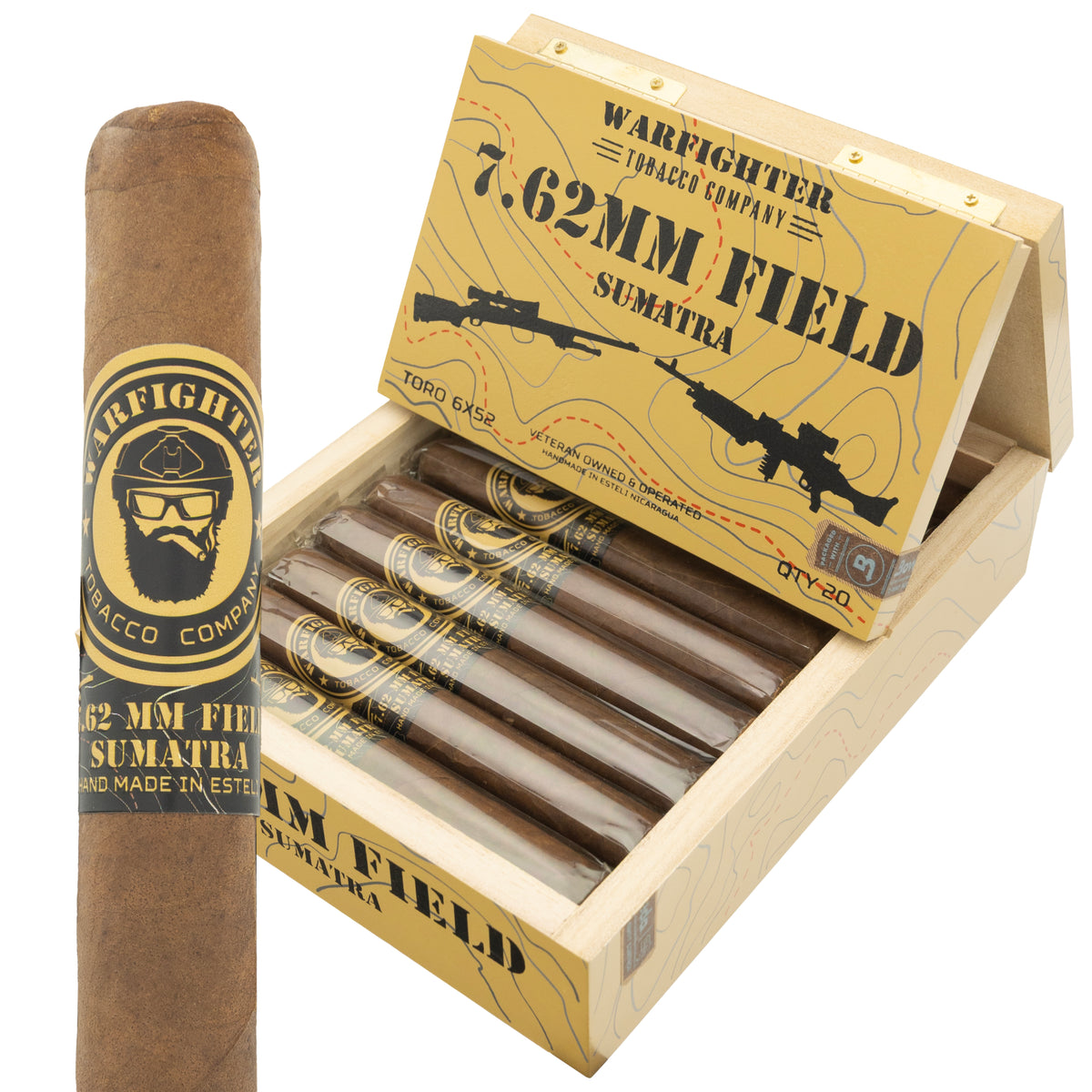 7.62 MM Field Sumatra Cigar — Warfighter Tobacco