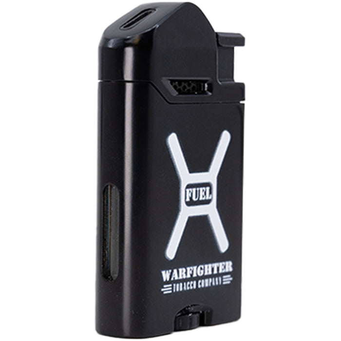 Warfighter Black Fuel Can Flat Flame Lighter