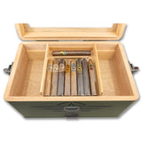 Warfighter Table Top 70-100 Count Humidor OD Green