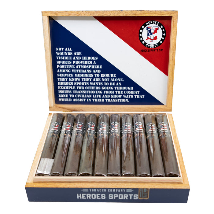 Heroes Sports Cigar Box of 20