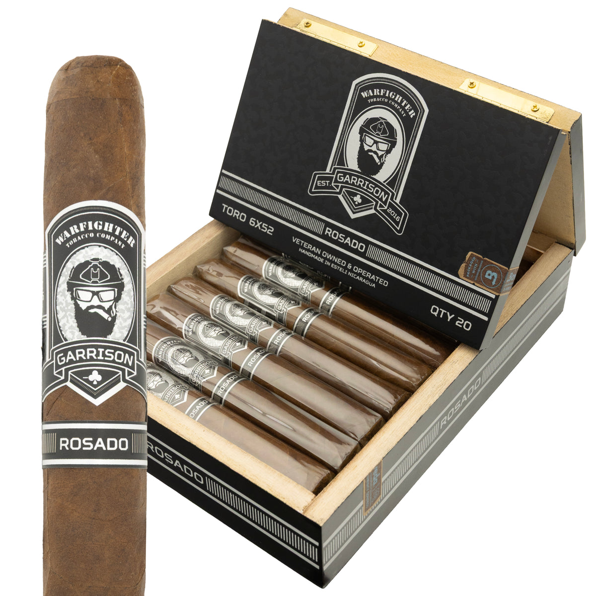 rosa tobacco Garrison Rosado Cigar — Warfighter Tobacco rosa tobacco Garrison Rosado Cigar — Warfighter Tobacco