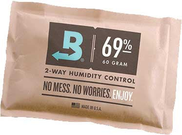 tobacco humidity pack Boveda 2 Way Humidifier 69% Pack (60 Gram) — Warfighter Tobacco