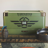 Warfighter Table Top 70-100 Count Humidor OD Green
