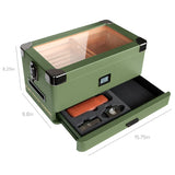 Warfighter Table Top 70-100 Count Humidor OD Green