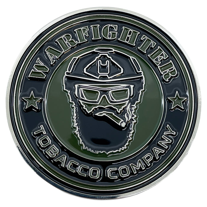 Warfighter Metal Badge
