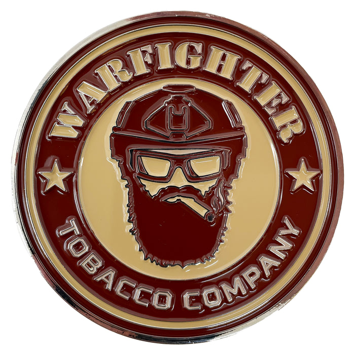 Warfighter Metal Badge
