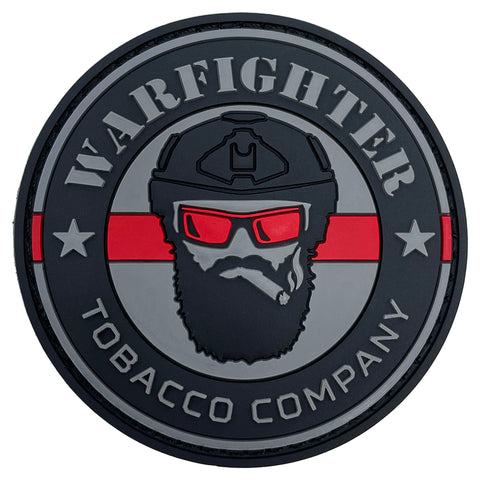 Thin Red Line Warfighter PVC Patch