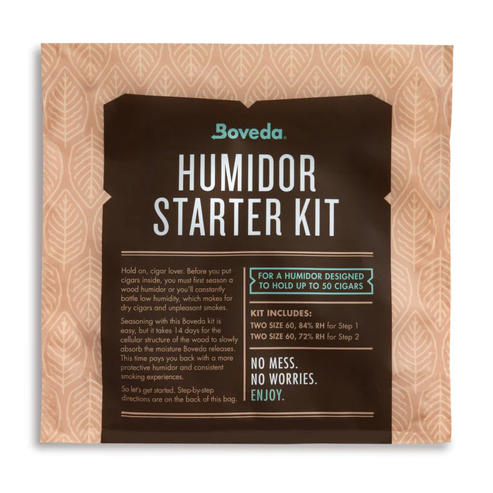 Boveda 50-Count Humidor Starter Kit