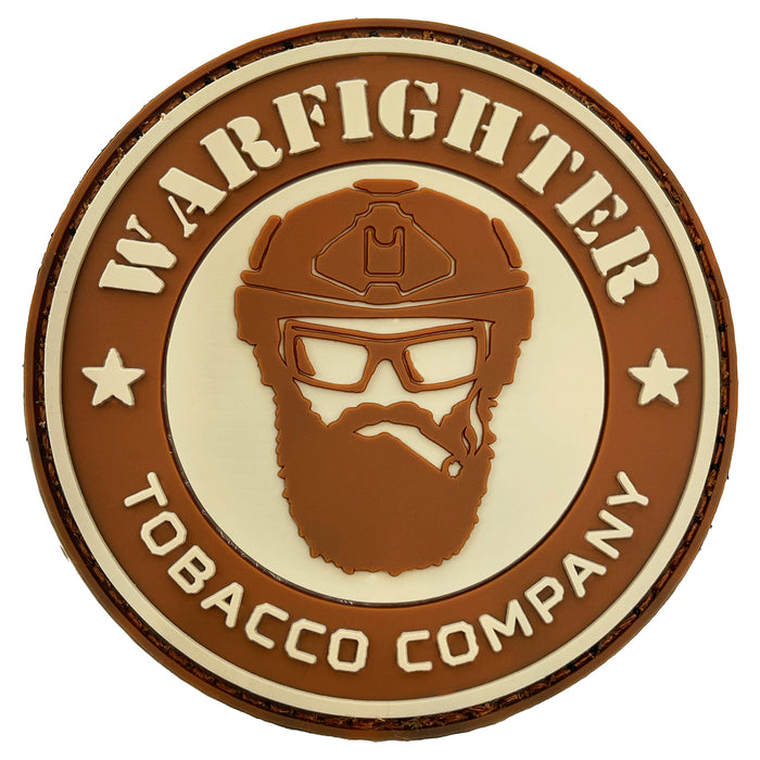 Warfighter Tobacco PVC Patch