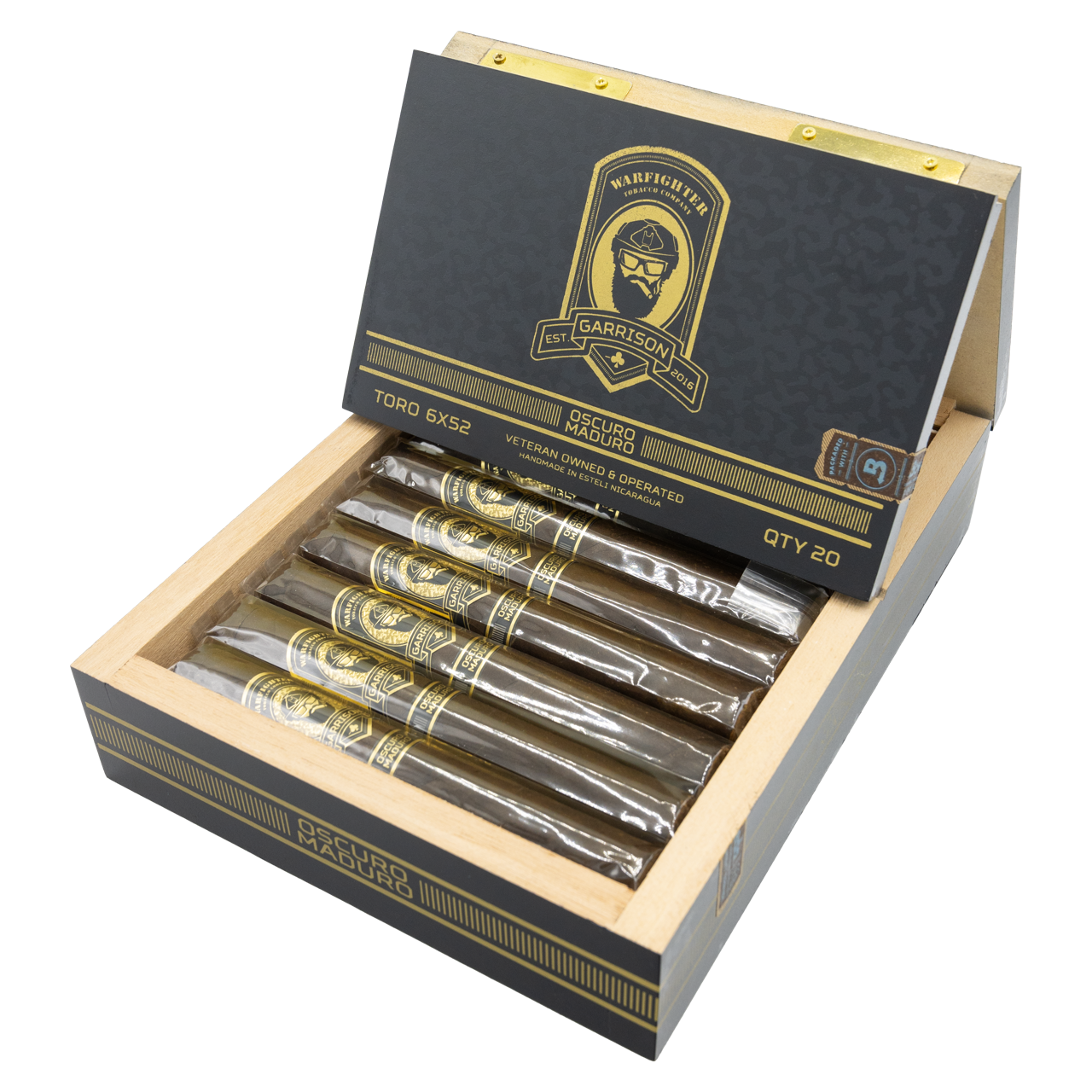 .50 Cal Garrison Oscuro Maduro